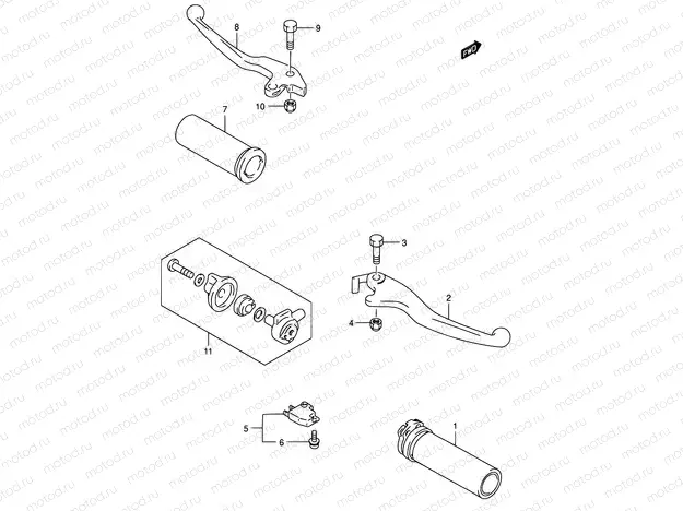 45 - HANDLE LEVER