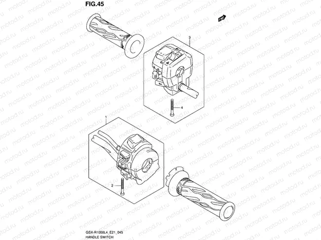 45 - HANDLE SWITCH