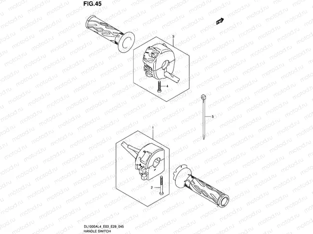 45 - HANDLE SWITCH