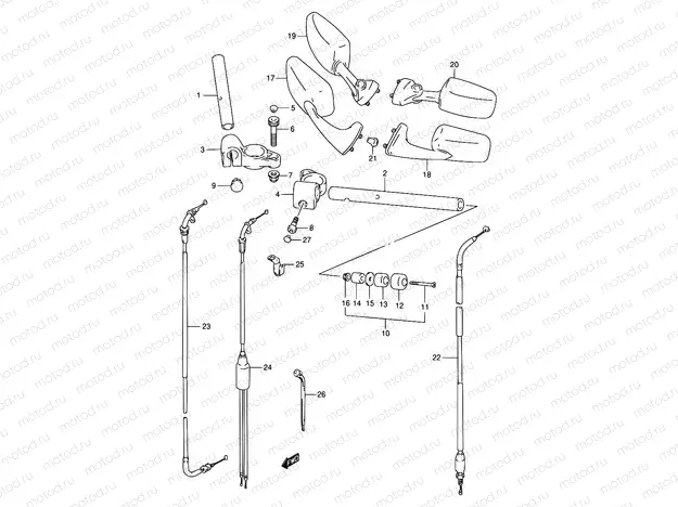 45 - HANDLEBAR
