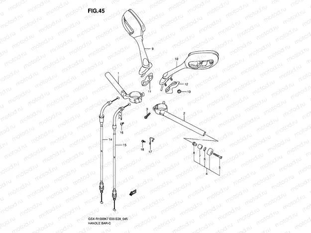 45 - HANDLEBAR
