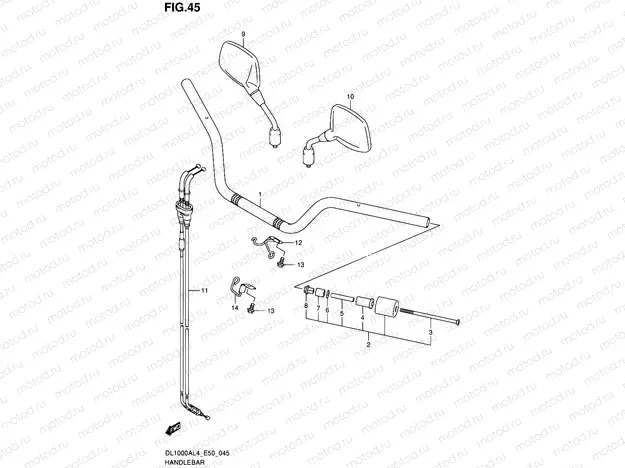 45 - HANDLEBAR