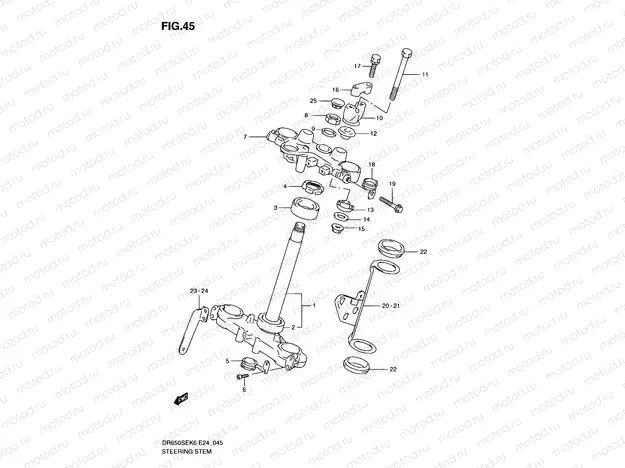 45 - STEERING STEM