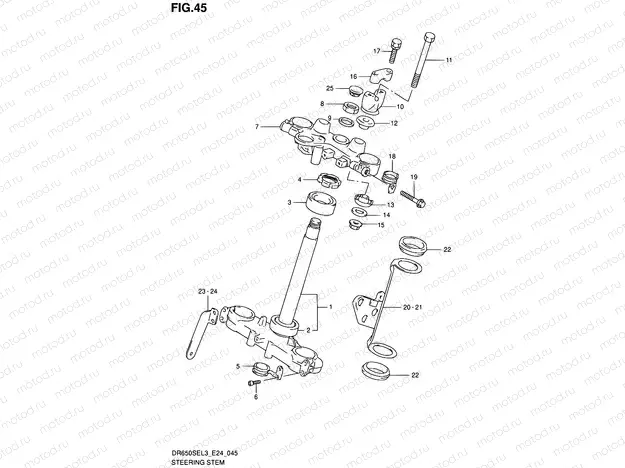 45 - STEERING STEM