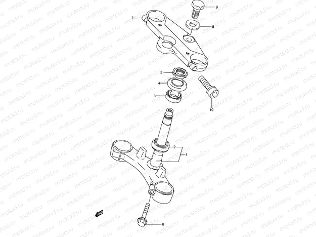 45 - STEERING STEM
