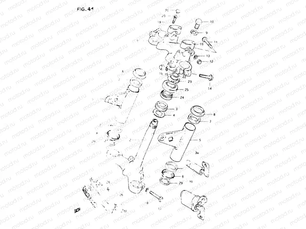 45 - STEERING STEM