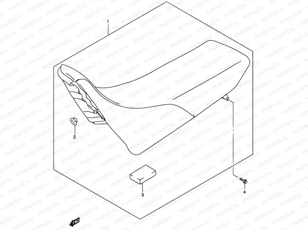 45A - SEAT (MODEL K2/K3/K4)