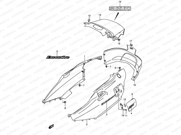 45A - SIDE COVER (AN650AK4)