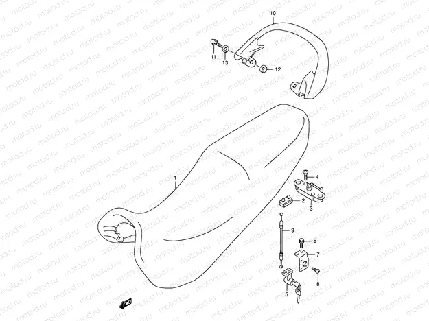 45B - SEAT (MODEL K3)