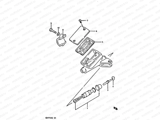 46 - CLUTCH MASTER CYLINDER