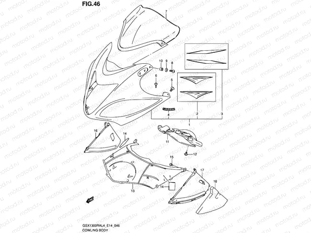 46 - COWLING BODY