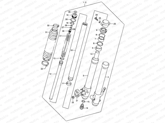 46 - FRONT DAMPER
