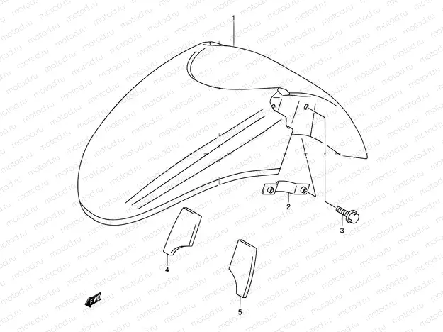 46 - FRONT FENDER