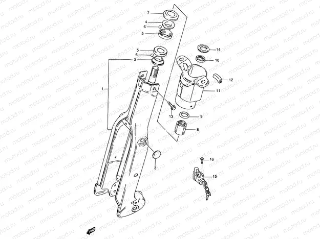 46 - FRONT FORK