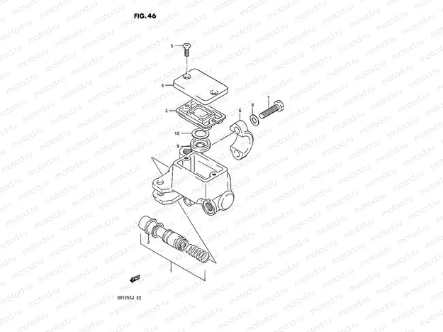 46 - FRONT MASTER CYLINDER