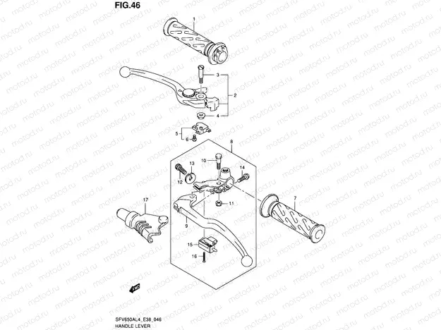 46 - HANDLE LEVER