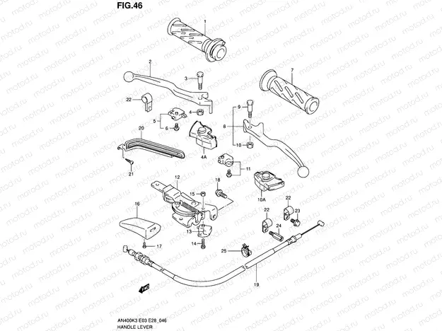 46 - HANDLE LEVER