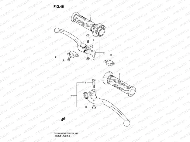 46 - HANDLE LEVER