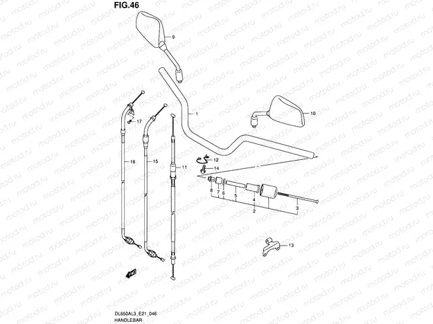 46 - HANDLEBAR