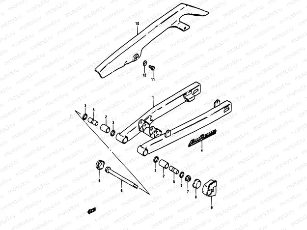 46 - REAR SWINGING ARM