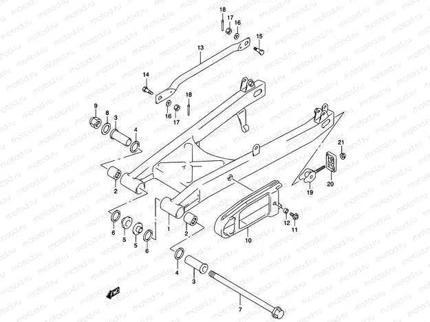 46 - REAR SWINGING ARM