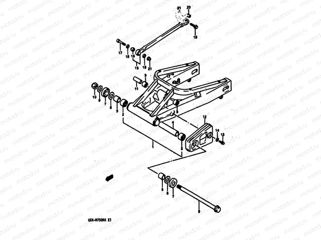 46 - REAR SWINGING ARM