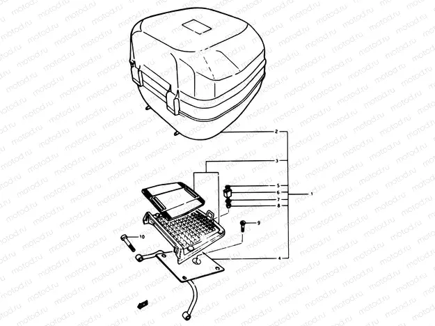 46 - SADDLE BOX (OPTIONAL)