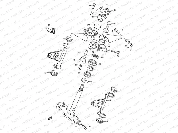 46 - STEERING STEM