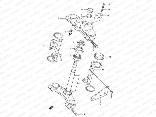 46 - STEERING STEM
