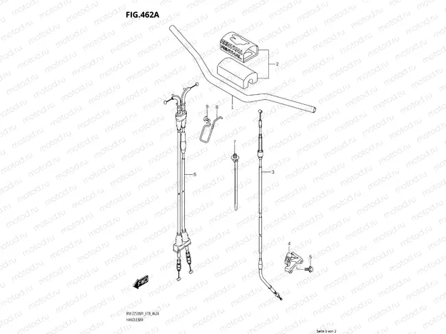 462A - HANDLE RAIL