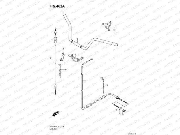 462A - HANDLE RAIL