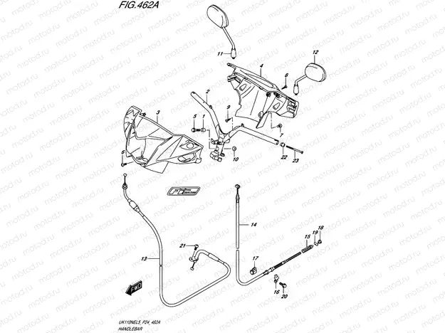 462A - HANDLEBAR