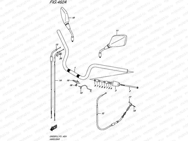 462A - HANDLEBAR