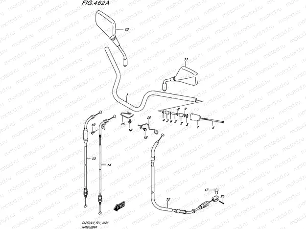 462A - HANDLEBAR