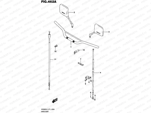 462A - HANDLEBAR
