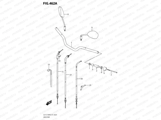 462A - HANDLEBAR