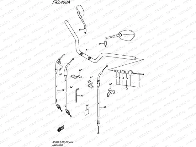 462A - HANDLEBAR