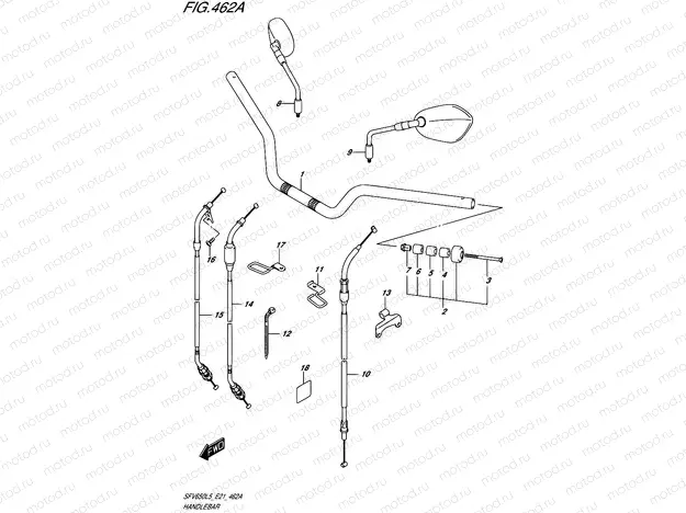 462A - HANDLEBAR