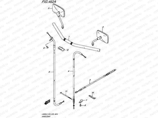 462A - HANDLEBAR
