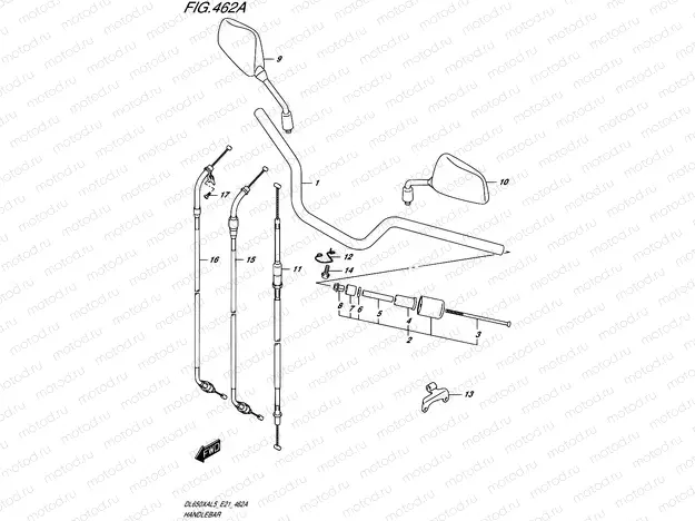 462A - HANDLEBAR