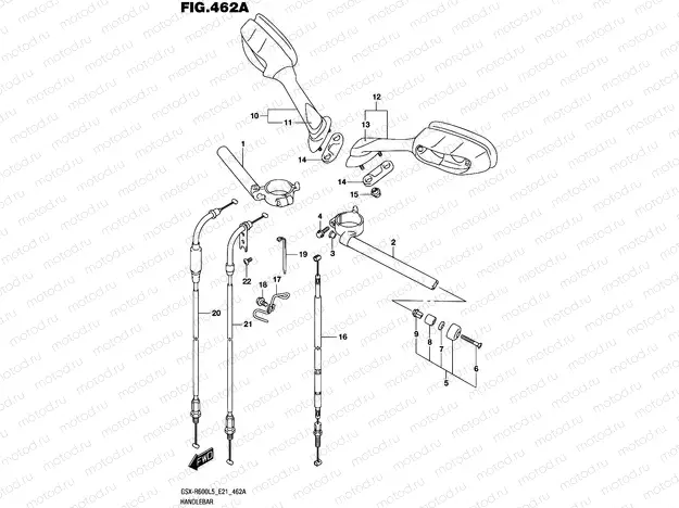 462A - HANDLEBAR