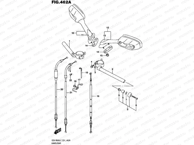 462A - HANDLEBAR