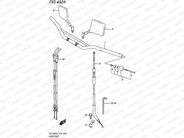 462A - HANDLEBAR