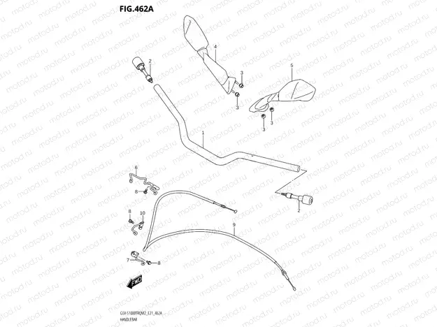 462A - HANDLEBAR