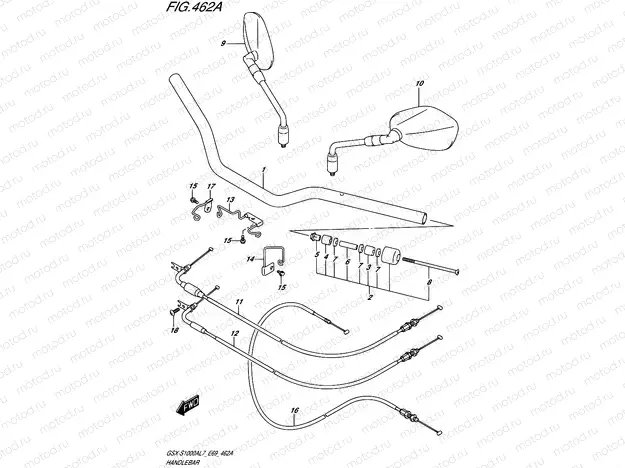 462A - HANDLEBAR