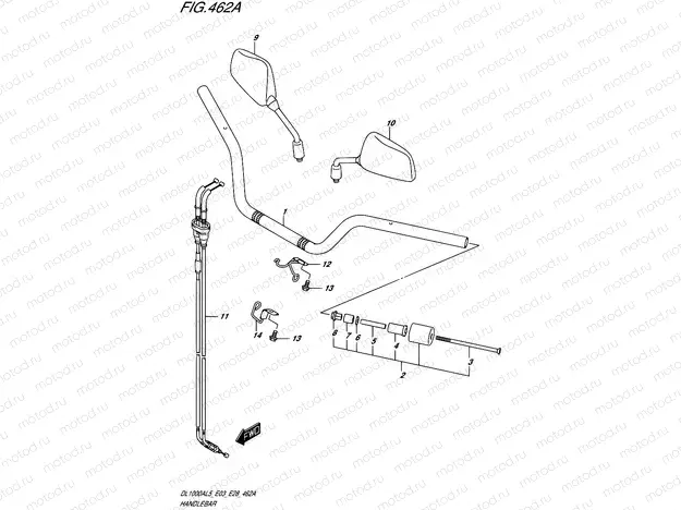 462A - HANDLEBAR
