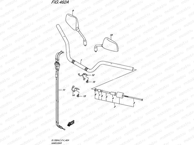 462A - HANDLEBAR