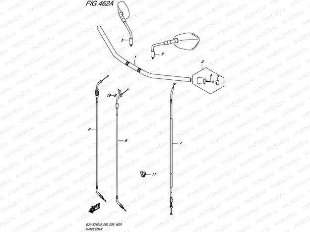 462A - HANDLEBAR