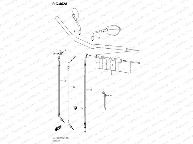 462A - HANDLEBAR