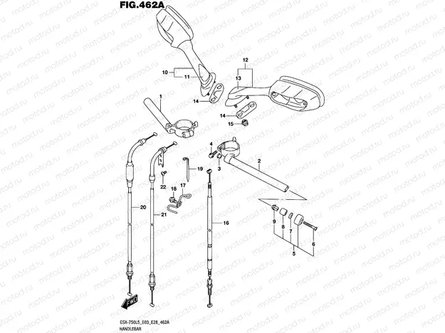 462A - HANDLEBAR